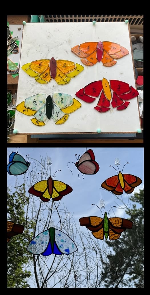 Naffeeries de Verre Stained Glass Art
